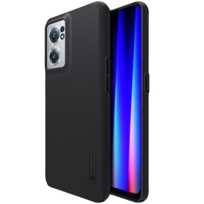 Nillkin Frosted Shield OnePlus Nord CE 2 juodas plastikinis dėklas | Priedai.lt