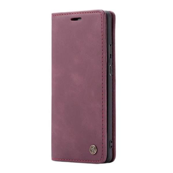 „CaseMe“ Retro Tugev tahke kaaned - burgundi (OnePlus 7 Pro)