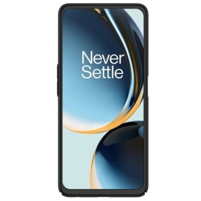Nillkin Frosted Shield OnePlus Nord CE 3 Lite 5G juodas plastikinis dėklas | Priedai.lt