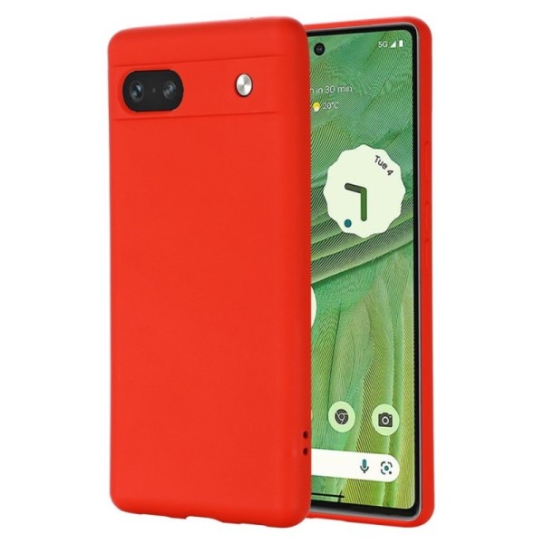 „Shell“ Kõva silikoon (TPU) kaaned - punane (Pixel 7A)