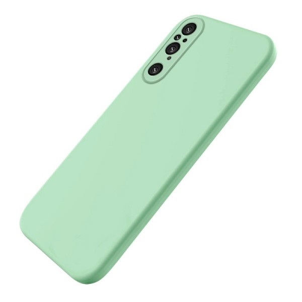 „Shell“ Kõva silikoon (TPU) kaaned - roheline (Xperia 1 V)