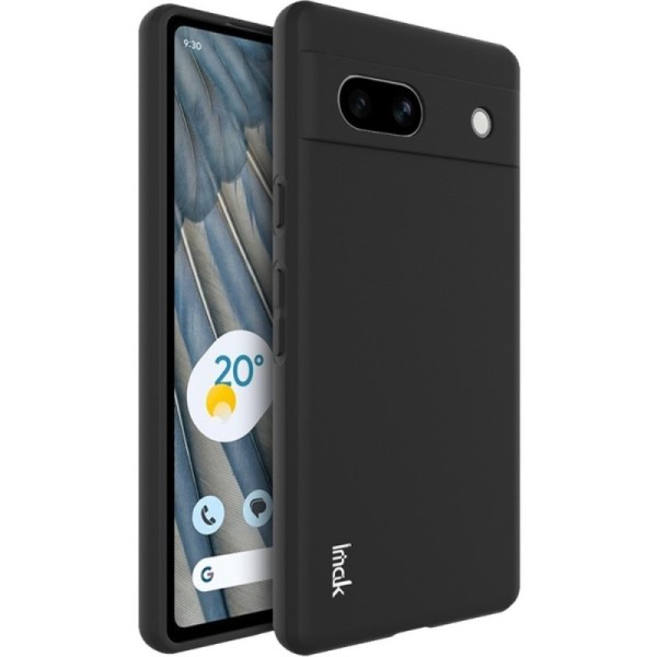 „Imak“ Kõva silikoon (TPU) kaaned - must (Pixel 7A)