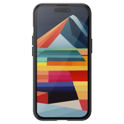 Apple iPhone 15 „Carbon“ kieto silikono TPU juodas dėklas - nugarėlė | Priedai.lt