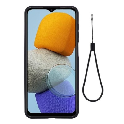 Samsung Galaxy M23 (SM-M236B, SM-E236B) Shell kieto silikono TPU juodas dėklas - nugarėlė | Priedai.lt
