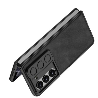 Samsung Galaxy Fold5 5G (SM-F946B) GKK CamShield Glass plastikinis juodas dėklas - nugarėlė | Priedai.lt