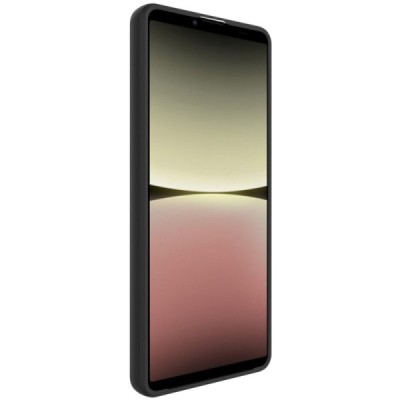 Sony Xperia 10 V „Imak“ kieto silikono TPU juodas dėklas - nugarėlė | Priedai.lt