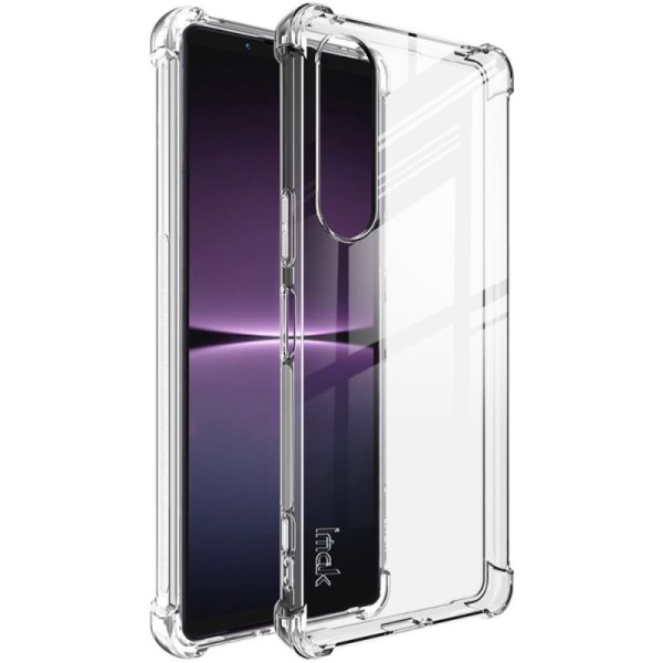 „Imak“ Tugevdatud turvalisus Kõva silikoon (TPU) kaaned - läbipaistev (Xperia 1 V)