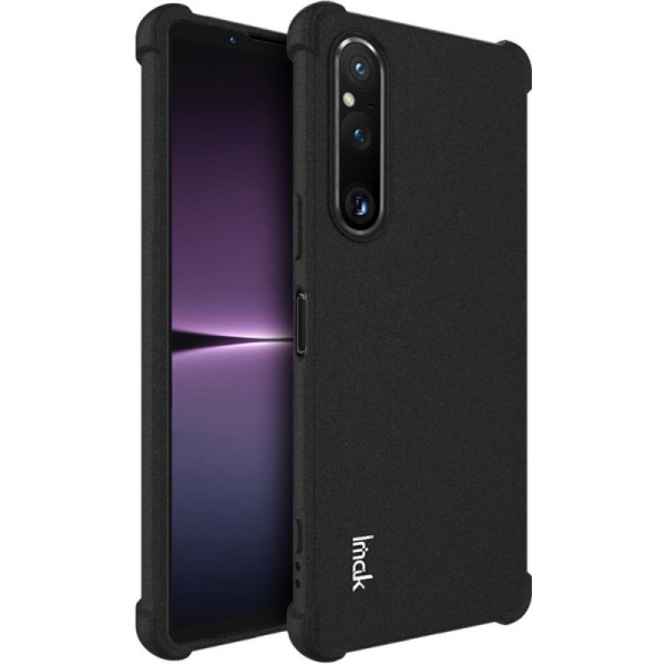 „Imak“ Tugevdatud turvalisus Kõva silikoon (TPU) kaaned - must (Xperia 1 V)