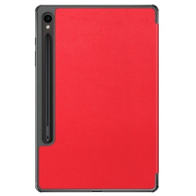Samsung Galaxy Tab S9 11" / S9 FE 5G / S10 FE / S10 Lite punane klapiga nahkümbris - raamatule (kokkupandav) | Priedai.lt