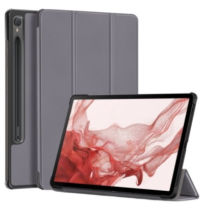 Samsung Galaxy Tab S9 11" / S9 FE 5G / S10 FE / S10 Lite klapiga hall nahkümbris - raamatule (kokkupandav) | Priedai.lt