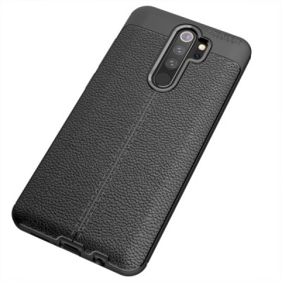 Xiaomi Redmi Note 8 Pro FOCUS kieto silikono TPU juodas dėklas - nugarėlė | Priedai.lt