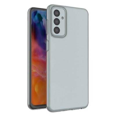 Samsung Galaxy M23 (SM-M236B, SM-E236B) kieto silikono TPU skaidrus dėklas - nugarėlė | Priedai.lt