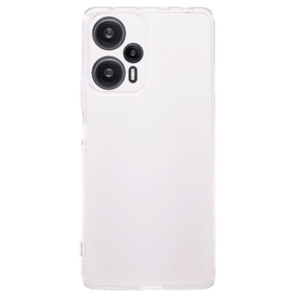 Kõva silikoon (TPU) kaaned - läbipaistev (Redmi Note 12 Turbo / Poco F5 5G)