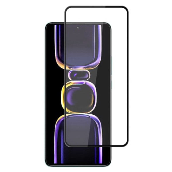 „Mocolo“ 2.5D Tempered Glass kaitsev ekraaniklaas 0.26 mm - must (Poco F5 Pro)