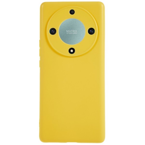 Kõva silikoon (TPU) kaaned - kollane (Honor X9a)