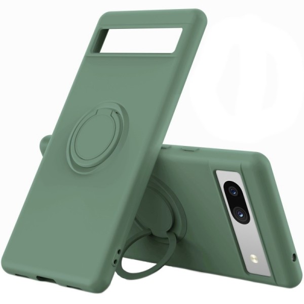 „Ring“ Kickstand (TPU) kaaned - roheline (Pixel 7A)