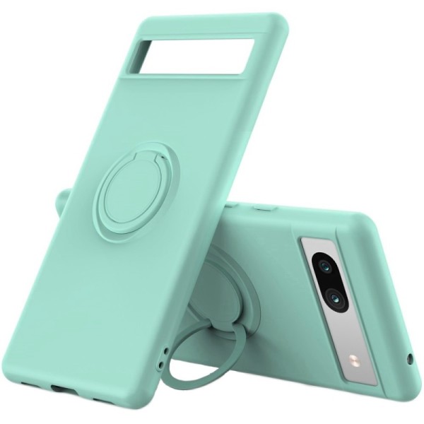 „Ring“ Kickstand (TPU) kaaned - piparmünt (Pixel 7A)