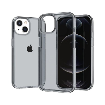 Apple iPhone 13 kieto silikono TPU pilkas dėklas - nugarėlė | Priedai.lt