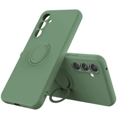 Samsung Galaxy A54 (SM-A546B) „Ring“ Kickstand (TPU) žalias dėklas - nugarėlė | Priedai.lt