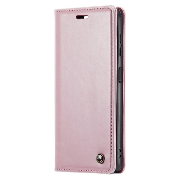 „CaseMe“ Leather Tugev tahke kaaned - roosa (Galaxy A14 5G)