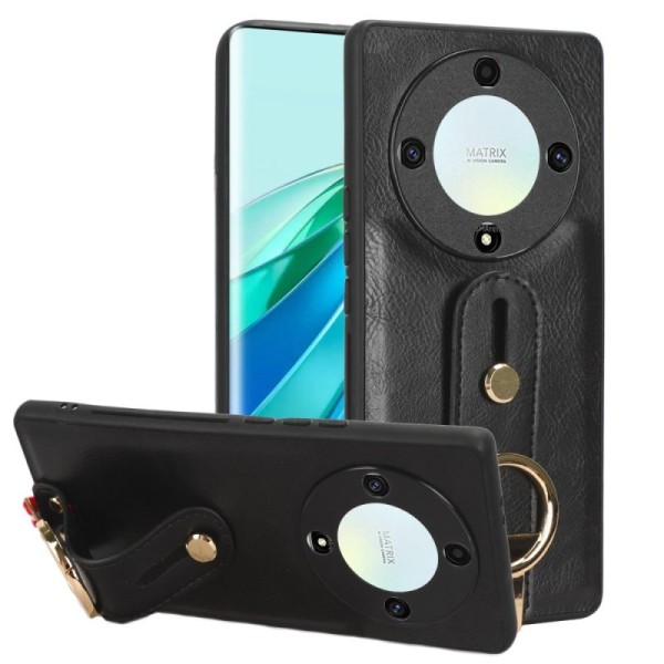 „Wristband“ Kickstand kaaned - must (Honor Magic 5 Lite / X40 / X9a)