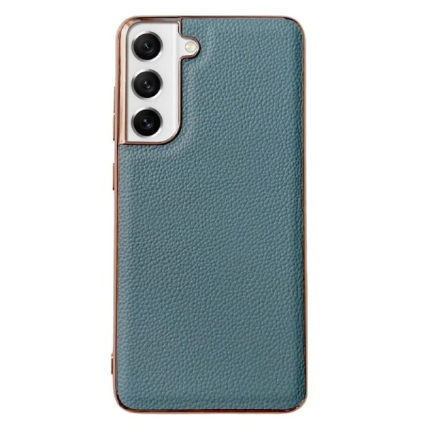 „Litchi“ Leather kaaned - helesinine (Galaxy S21 FE 5G)
