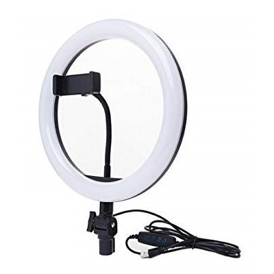 „Tripod“ LED Ring Fill Light telefono laikiklis - asmenukių fotografavimo stovas | Priedai.lt