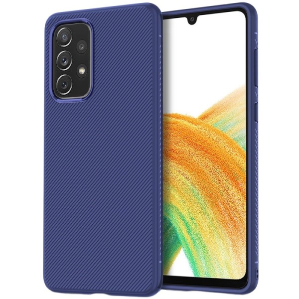 „Jazz“ Kõva silikoon (TPU) kaaned - sinine (Galaxy A33 5G)