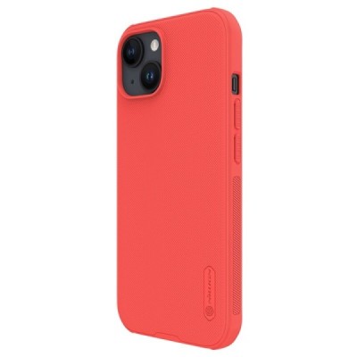 Apple iPhone 15 „Nillkin“ Frosted Shield Pro raudonas dėklas - nugarėlė | Priedai.lt