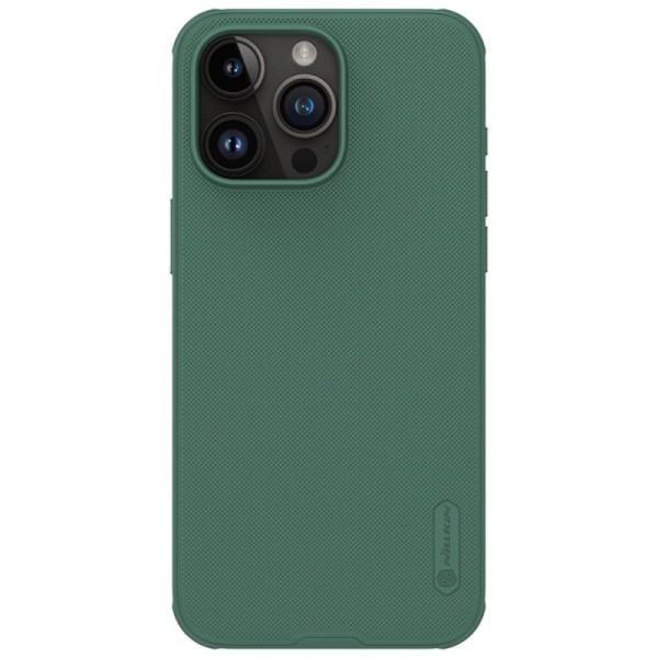 „Nillkin“ Frosted Shield Pro kaaned - roheline (iPhone 15 Pro Max)