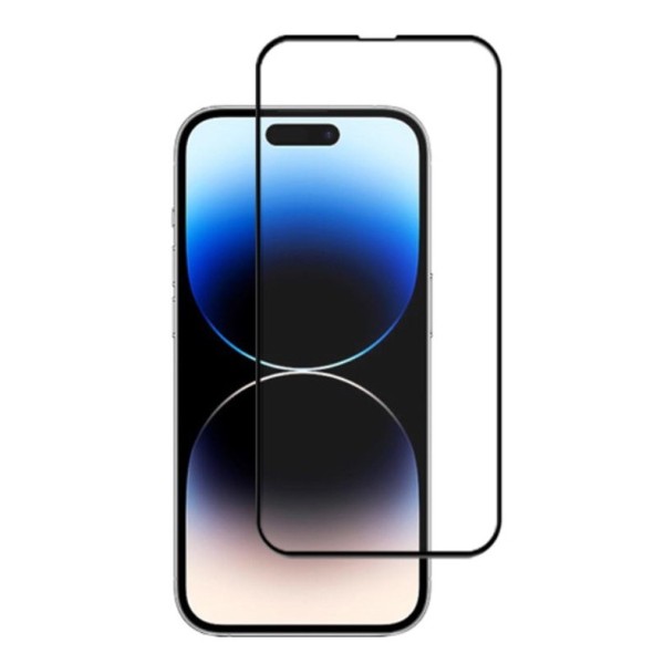 „Mocolo“ 2.5D Tempered Glass kaitsev ekraaniklaas 0.26 mm - must (iPhone 15 Pro)
