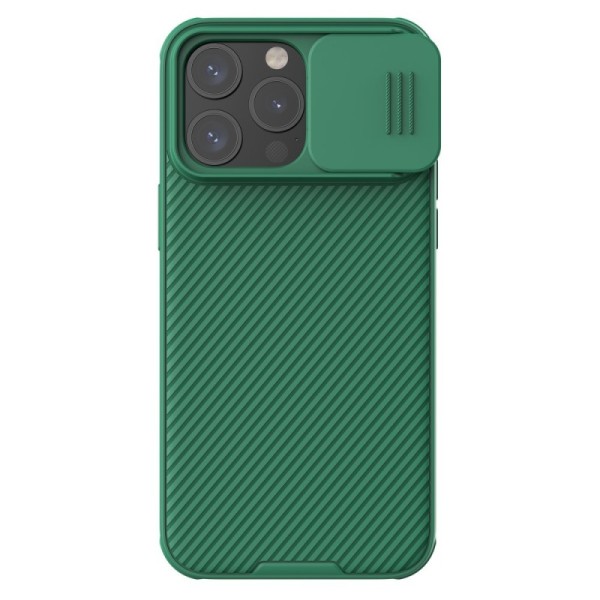 „Nillkin“ CamShield Pro kaaned - roheline (iPhone 15 Pro Max)