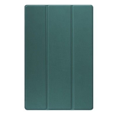 Samsung Galaxy Tab S9 Ultra 14.6" (X910) atverčiamas žalias odinis dėklas - knygutė | Priedai.lt