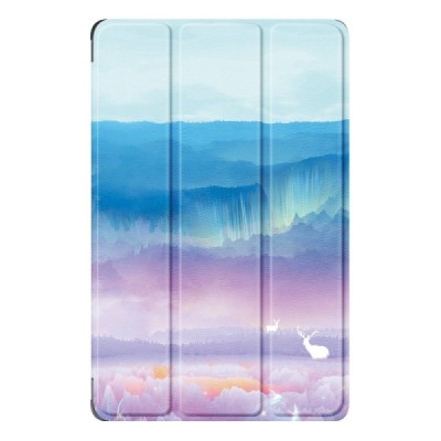 Lenovo Tab P11 11.5" Gen 2 atverčiamas „Fantasy Deer“ spalvotas dėklas - knygutė | Priedai.lt