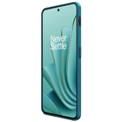 Nillkin Frosted Shield OnePlus Nord 3 mėlynas plastikinis dėklas | Priedai.lt