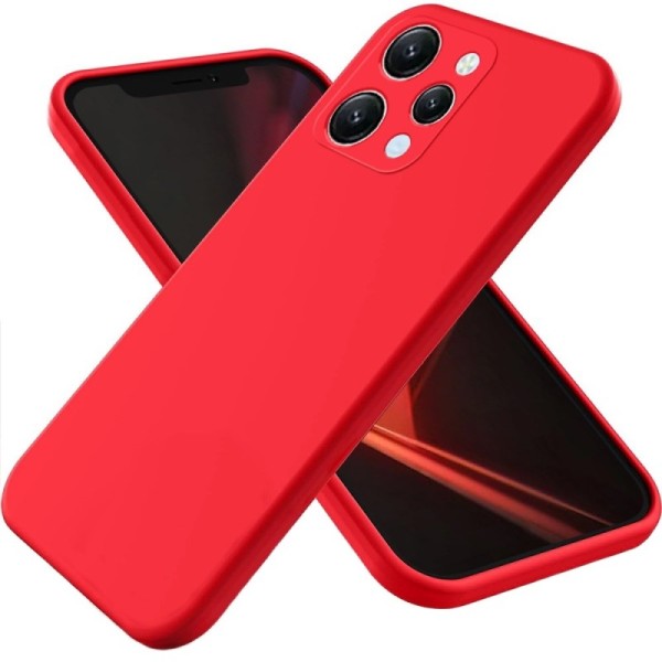 „Shell“ Kõva silikoon (TPU) kaaned - punane (Redmi 12 4G)