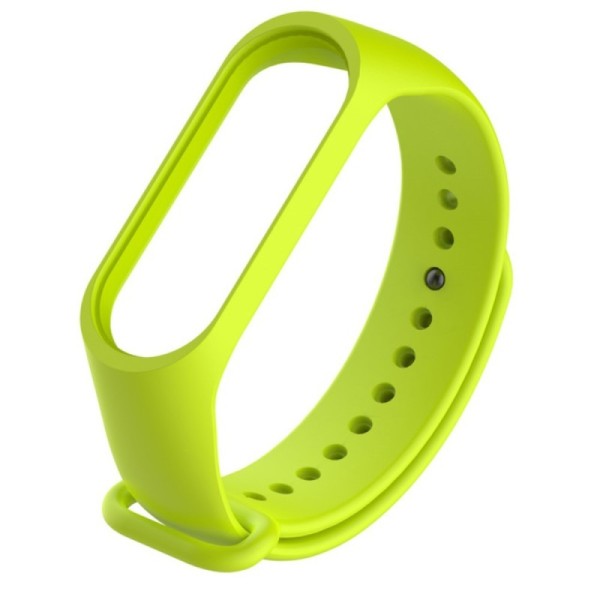 Išmaniojo laikrodžio kieto silikono (TPU) apyrankė - žalia (Mi Band 4)