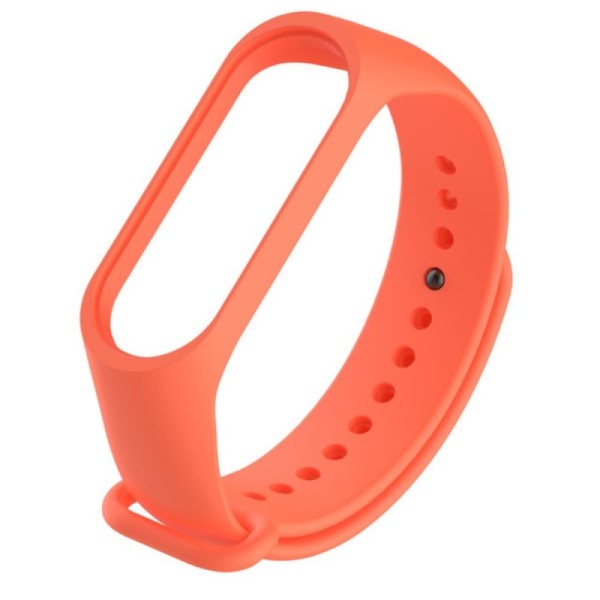 Išmaniojo laikrodžio kieto silikono (TPU) apyrankė - oranžinė (Mi Band 4)