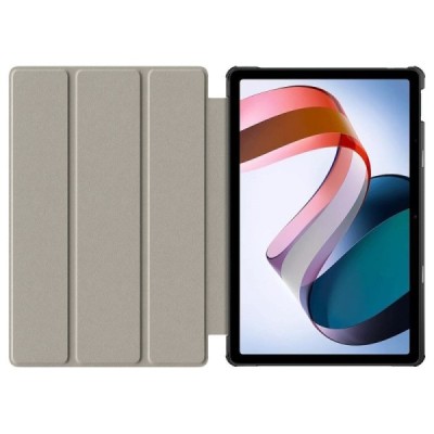 Xiaomi Redmi Pad SE 11" atverčiamas raudonas odinis dėklas (sulankstomas) | Priedai.lt