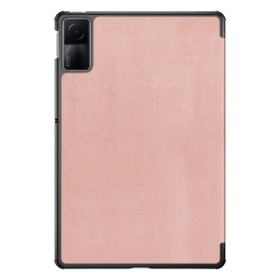 Xiaomi Redmi Pad SE 11" atverčiamas auksinis odinis dėklas (sulankstomas) | Priedai.lt