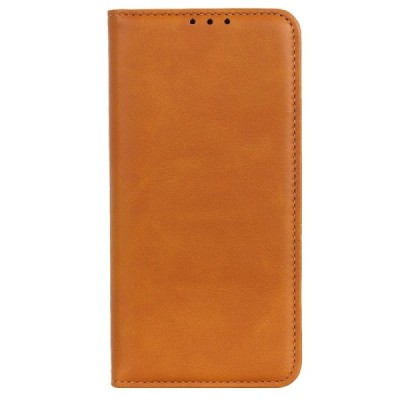 Apple iPhone 15 Plus „Split“ šviesiai rudas odinis atverčiamas dėklas - knygutė | Priedai.lt