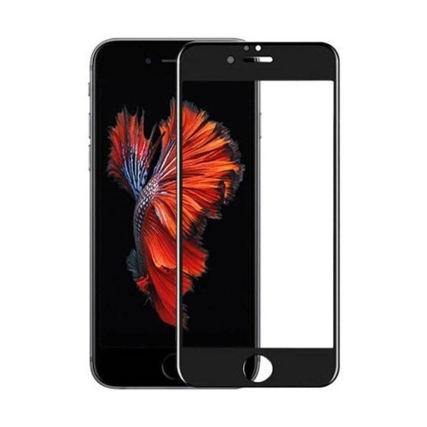 „Guardian“ Tempered Glass kaitsev ekraaniklaas 0.26 mm - must (iPhone 6 / 6s)