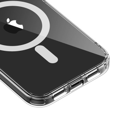 „MOCOLO“ K08 MagSafe Apple iPhone 13 skaidrus silikoninis TPU dėklas | Priedai.lt
