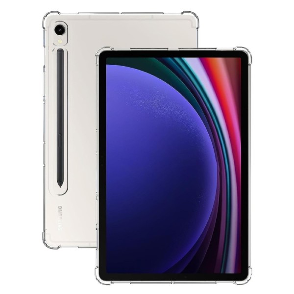 Tugevdatud turvalisus Kõva silikoon (TPU) kaaned - läbipaistev (Galaxy Tab S9 11")
