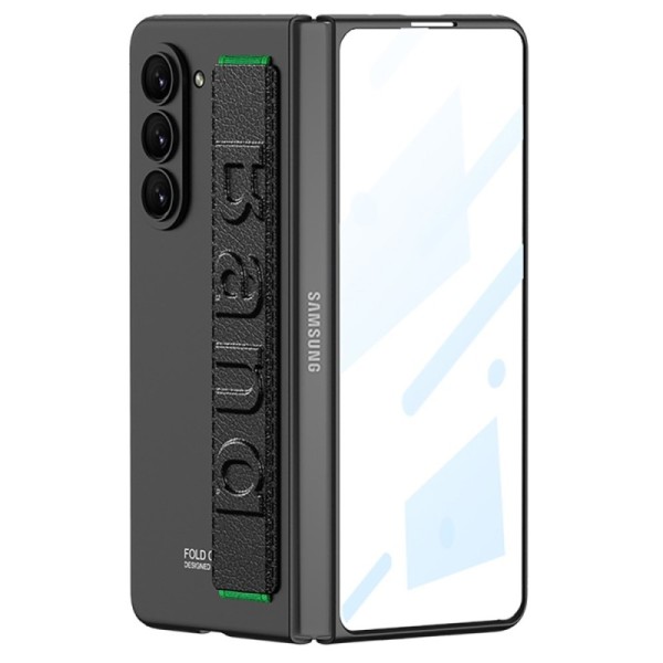 „GKK“ Band Glass plastikust kaaned - must (Galaxy Fold5)