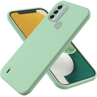 Nokia C31 Shell kieto silikono TPU žalias dėklas - nugarėlė | Priedai.lt