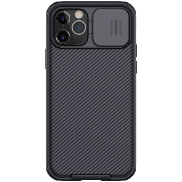 „Nillkin“ CamShield Pro MagSafe kaaned - must (iPhone 12 / 12 Pro)