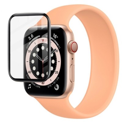 Apple Watch SE (2023) 40mm „Imak“ apsauginė ekrano juoda plėvelė | Priedai.lt