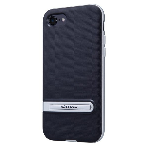 „Nillkin“ Youth Kickstand kaaned - must / hõbedane (iPhone 7 / 8 / SE 2020 / SE 2022)