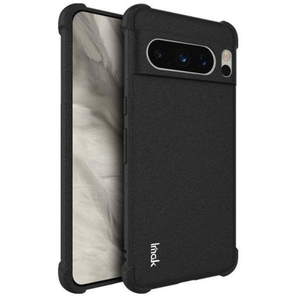„Imak“ Tugevdatud turvalisus Kõva silikoon (TPU) kaaned - must (Pixel 8 Pro)